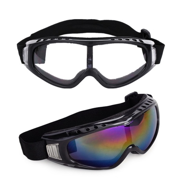 2PCS Adults Winter Snow sports Goggles Ski Snowmobile snowboard Skate Goggles - Picture 6 of 9